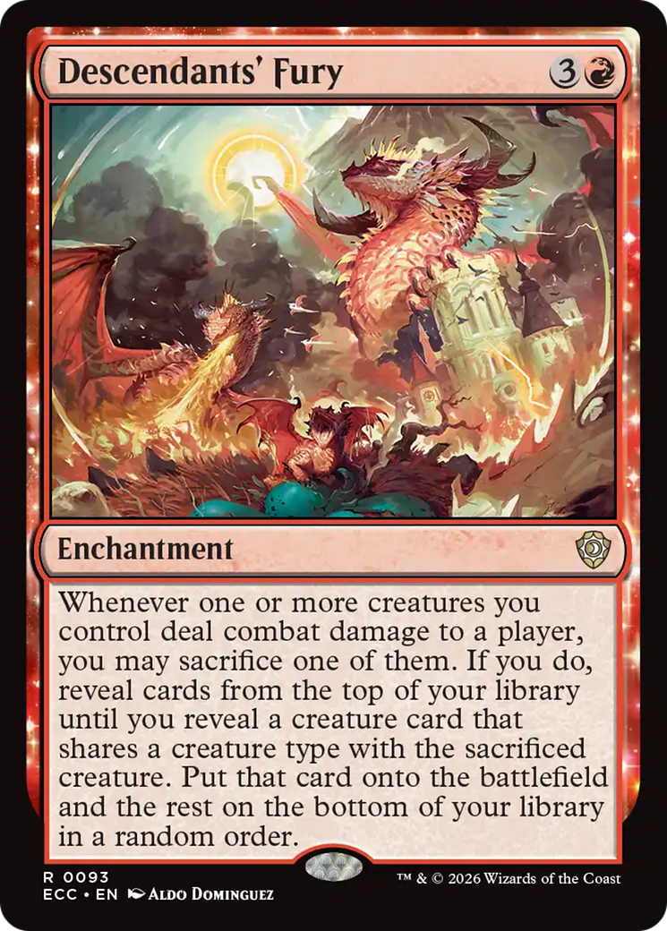 Descendants' Fury [Lorwyn Eclipsed Commander] | Odin's Place