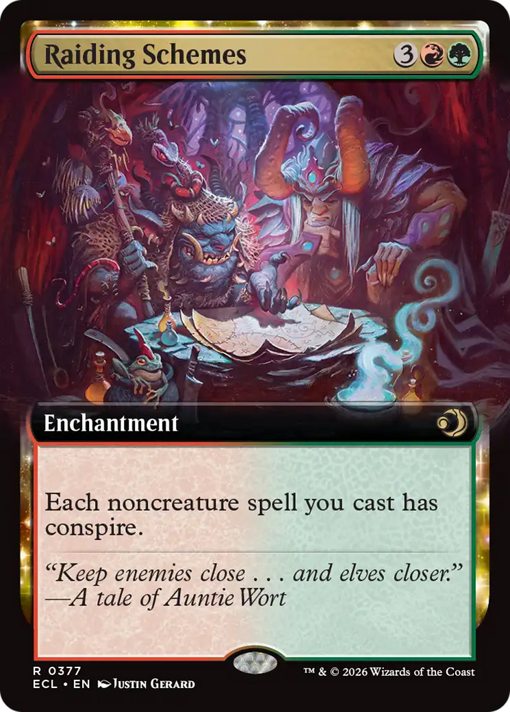 Raiding Schemes (Extended Art) [Lorwyn Eclipsed] | Odin's Place