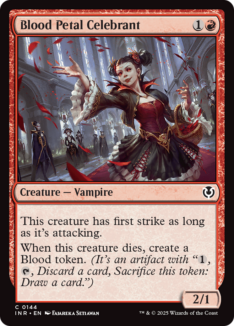 Blood Petal Celebrant [Innistrad Remastered] | Dragon's Lair Comics and Fantasy Houston TX