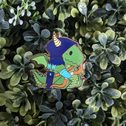 Sugar Cubed Studios Dragons and Dragons Pin Series | Dragon's Lair Comics and Fantasy Houston TX