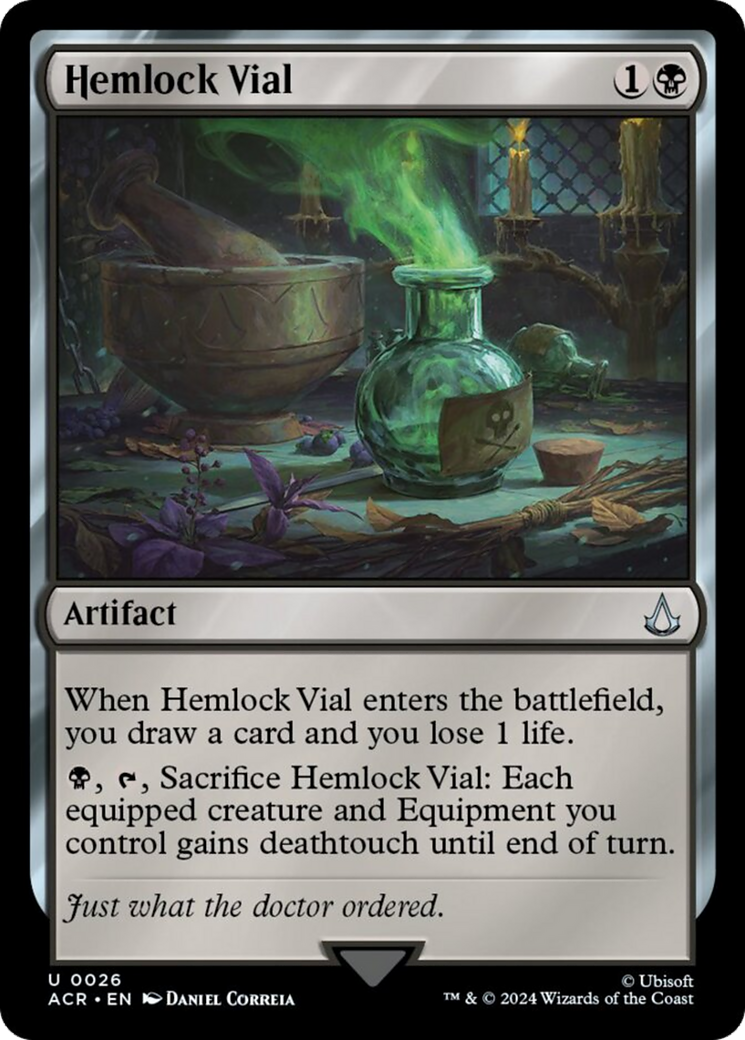 Hemlock Vial [Assassin's Creed] | Dragon's Lair Comics and Fantasy Houston TX