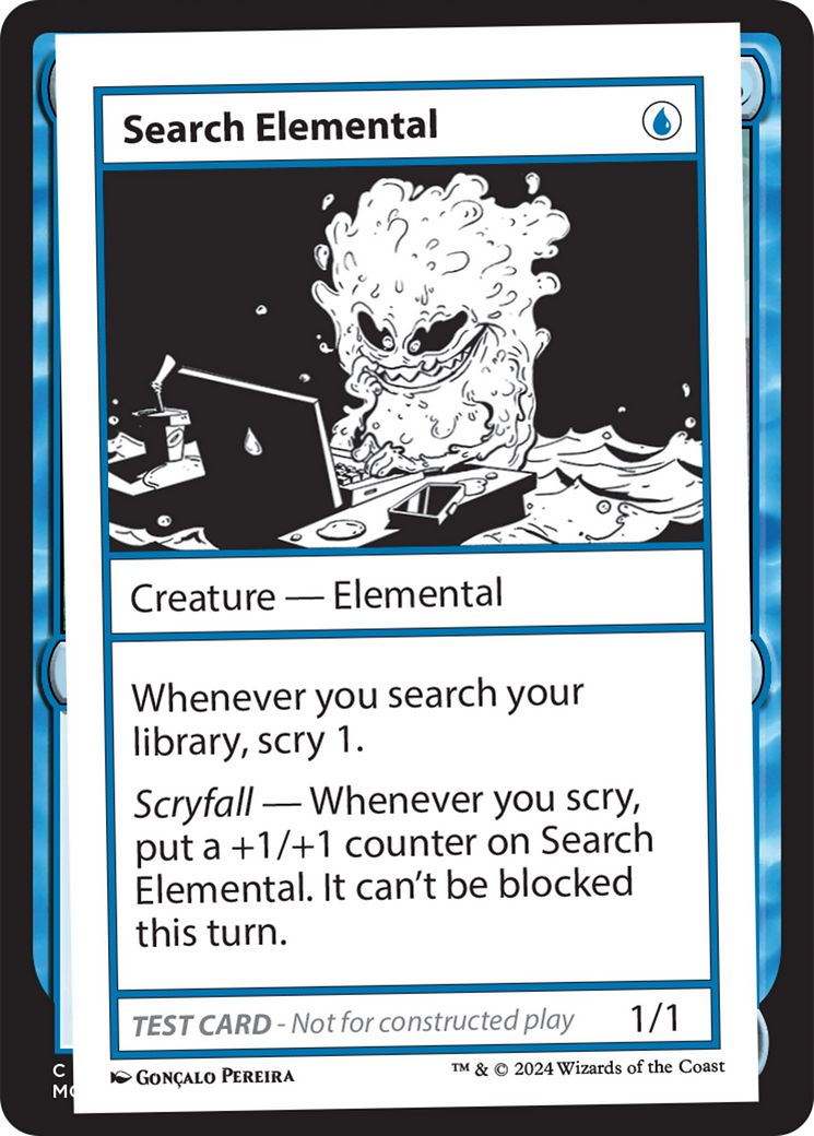 Search Elemental [Mystery Booster 2 Playtest Cards] | Dragon's Lair Comics and Fantasy Houston TX