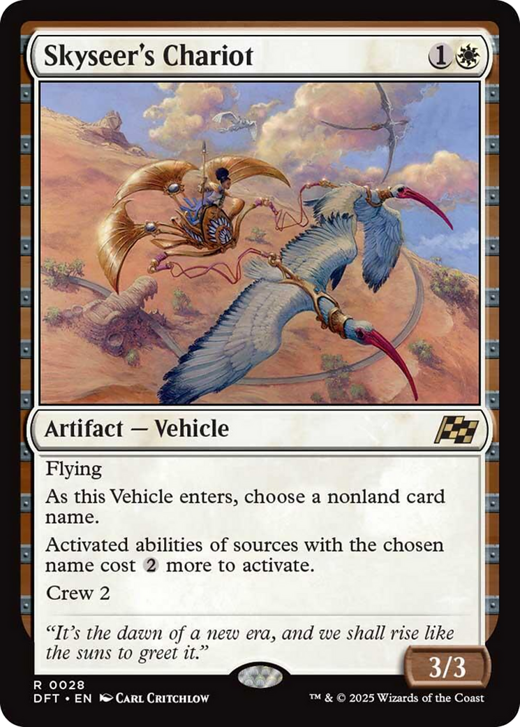 Skyseer's Chariot [Aetherdrift] | Dragon's Lair Comics and Fantasy Houston TX
