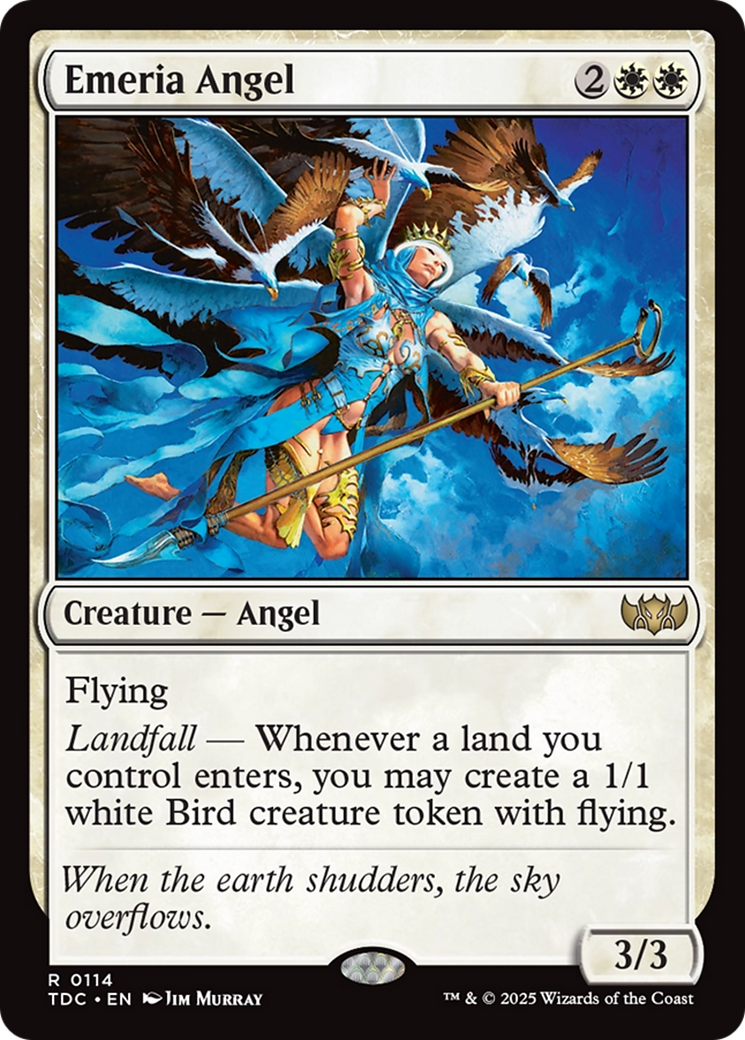 Emeria Angel [Tarkir: Dragonstorm Commander] | Dragon's Lair Comics and Fantasy Houston TX