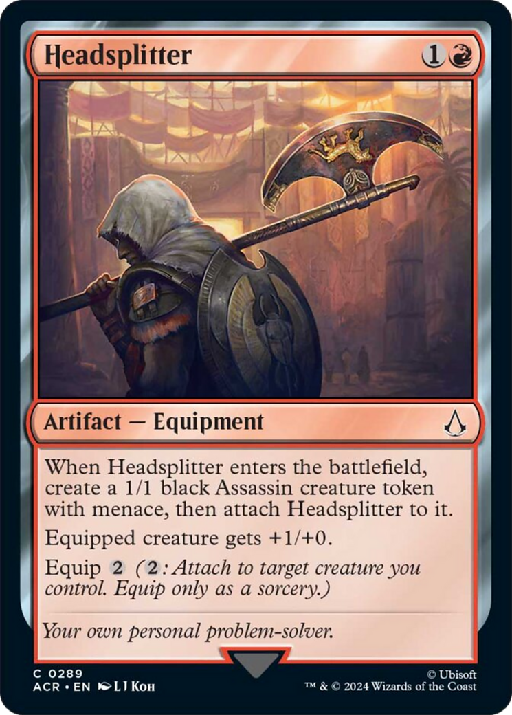 Headsplitter [Assassin's Creed] | Dragon's Lair Comics and Fantasy Houston TX