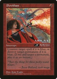 Pyroblast (3rd Place) (Oversized) [Oversize Cards] | Dragon's Lair Comics and Fantasy Houston TX