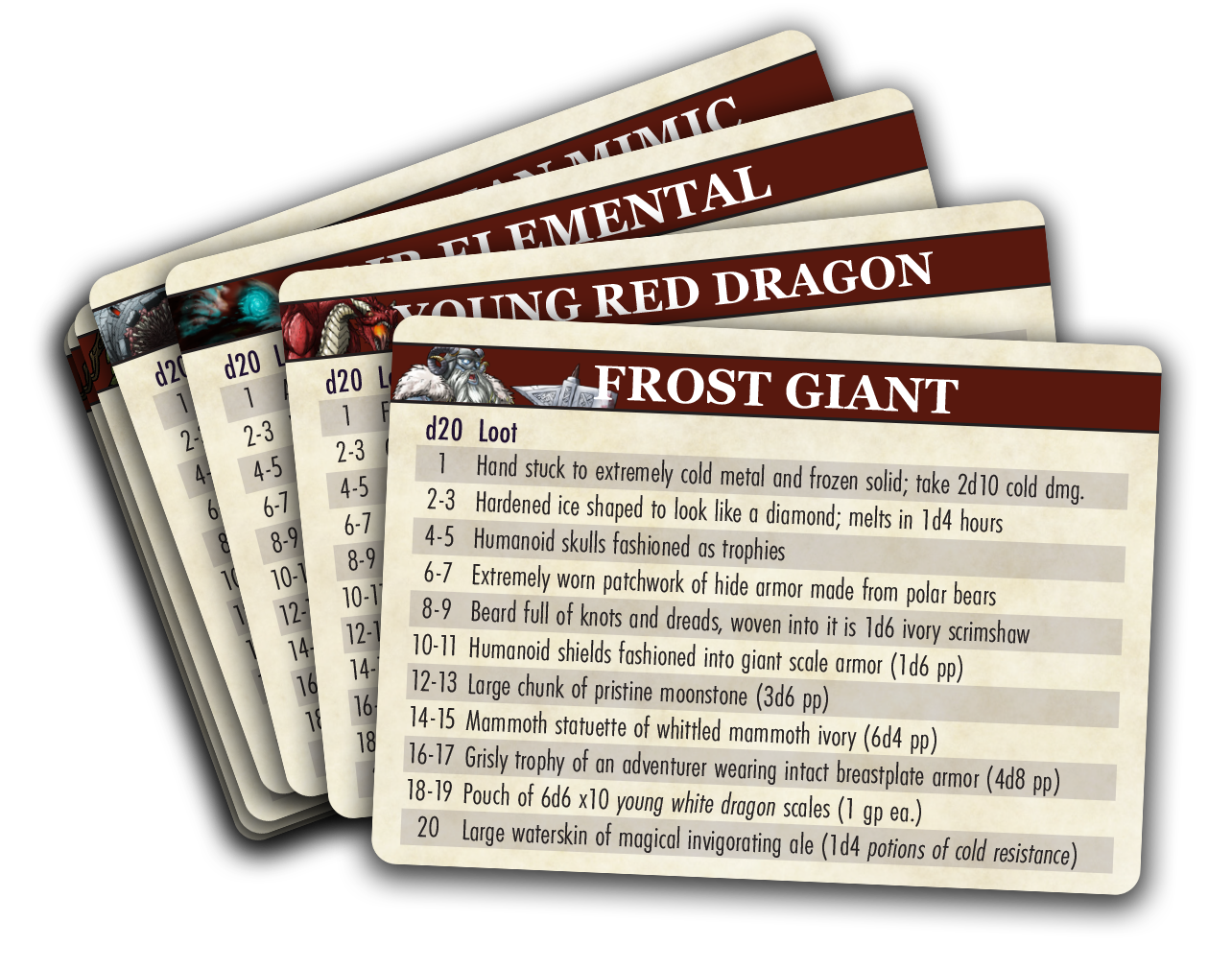 The Deck of Loot: Core Pack 2 - CR 5-10 | Dragon's Lair Comics and Fantasy Houston TX