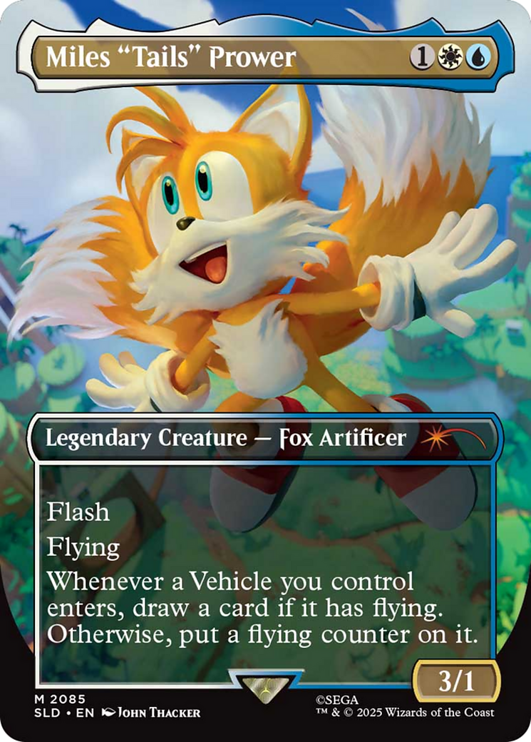 Miles "Tails" Prower (Rainbow Foil) [Secret Lair Drop Series] | Dragon's Lair Comics and Fantasy Houston TX