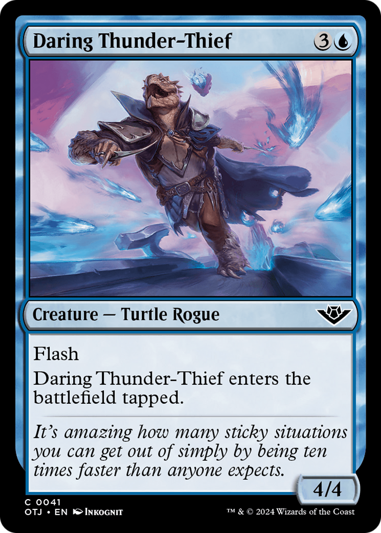 Daring Thunder-Thief [Outlaws of Thunder Junction] | Dragon's Lair Comics and Fantasy Houston TX