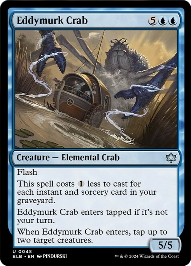 Eddymurk Crab [Bloomburrow] | Dragon's Lair Comics and Fantasy Houston TX