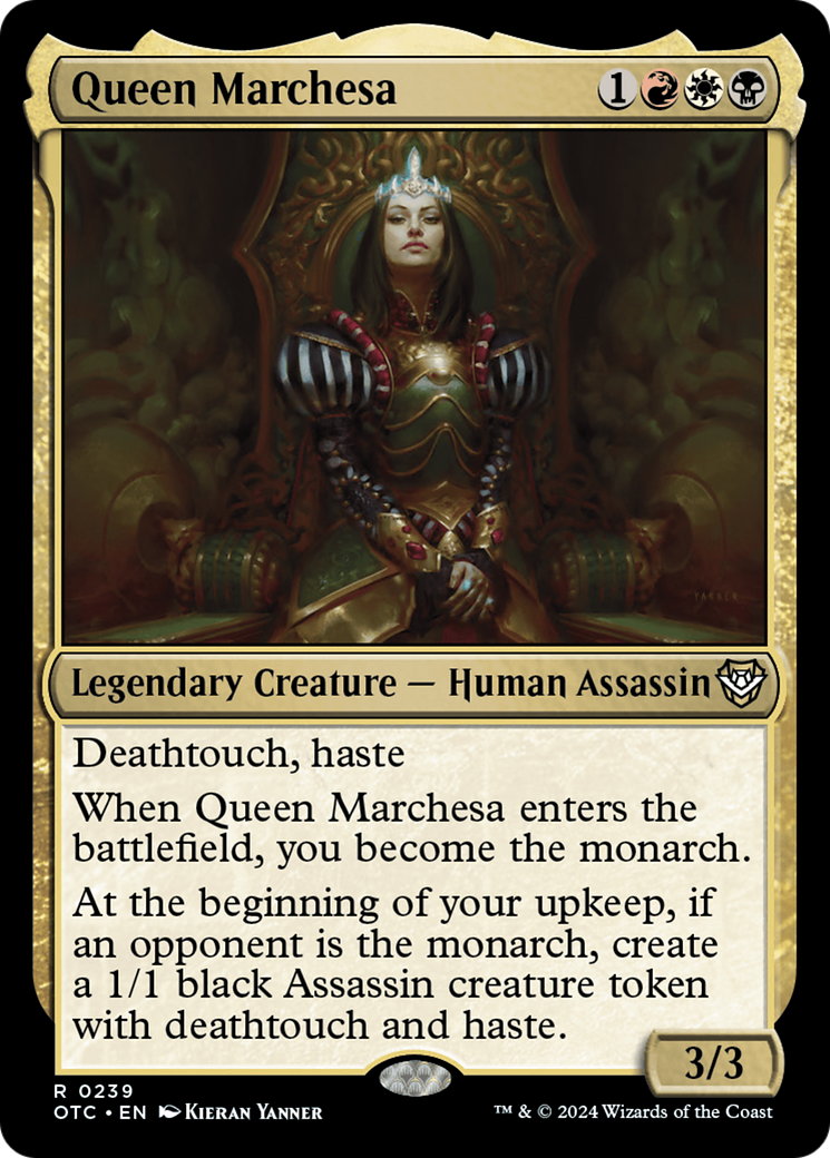 Queen Marchesa [Outlaws of Thunder Junction Commander] | Dragon's Lair Comics and Fantasy Houston TX