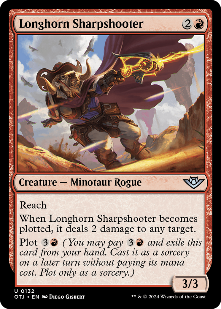 Longhorn Sharpshooter [Outlaws of Thunder Junction] | Dragon's Lair Comics and Fantasy Houston TX