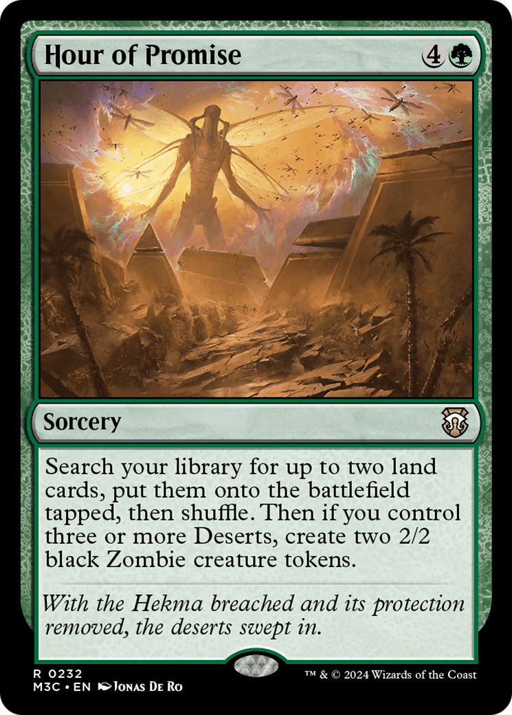 Hour of Promise (Ripple Foil) [Modern Horizons 3 Commander] | Dragon's Lair Comics and Fantasy Houston TX