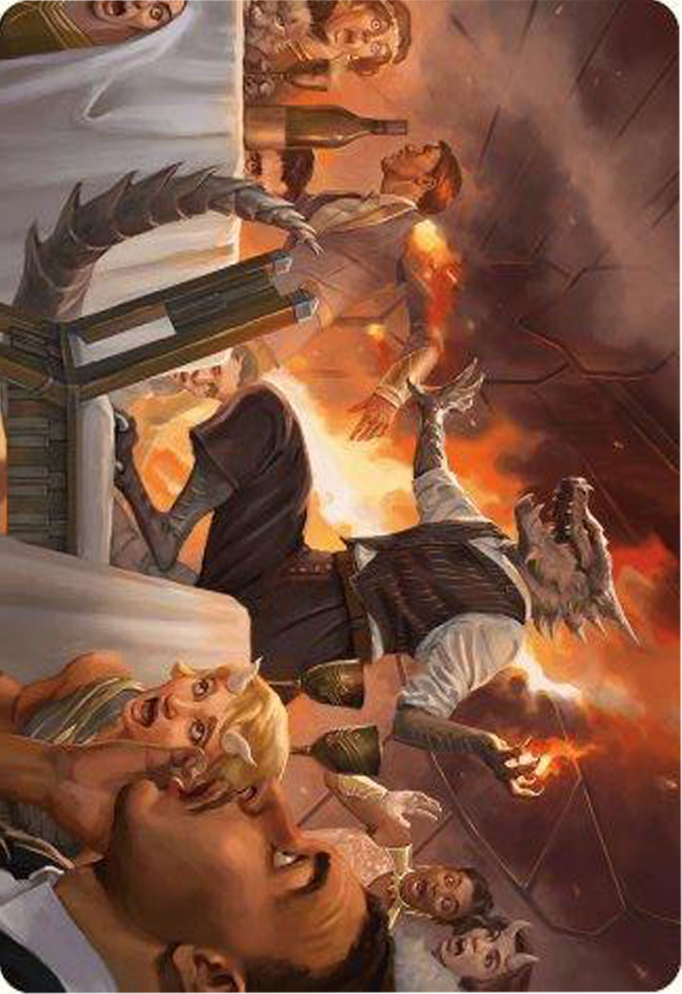Party Thrasher Art Card [Modern Horizons 3 Art Series] | Dragon's Lair Comics and Fantasy Houston TX