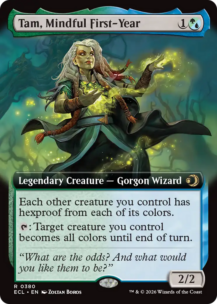 Tam, Mindful First-Year (Extended Art) [Lorwyn Eclipsed] | Odin's Place