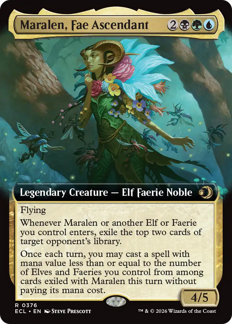 Maralen, Fae Ascendant (Extended Art) [Lorwyn Eclipsed] | Odin's Place