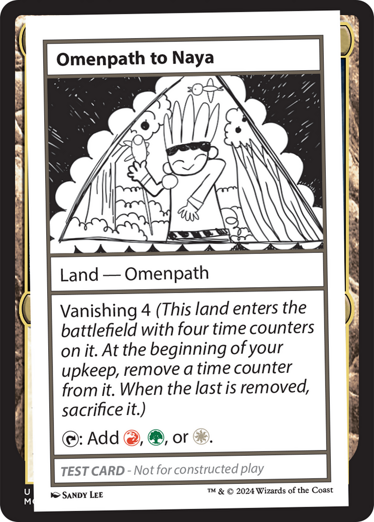 Omenpath to Naya [Mystery Booster 2 Playtest Cards] | Dragon's Lair Comics and Fantasy Houston TX