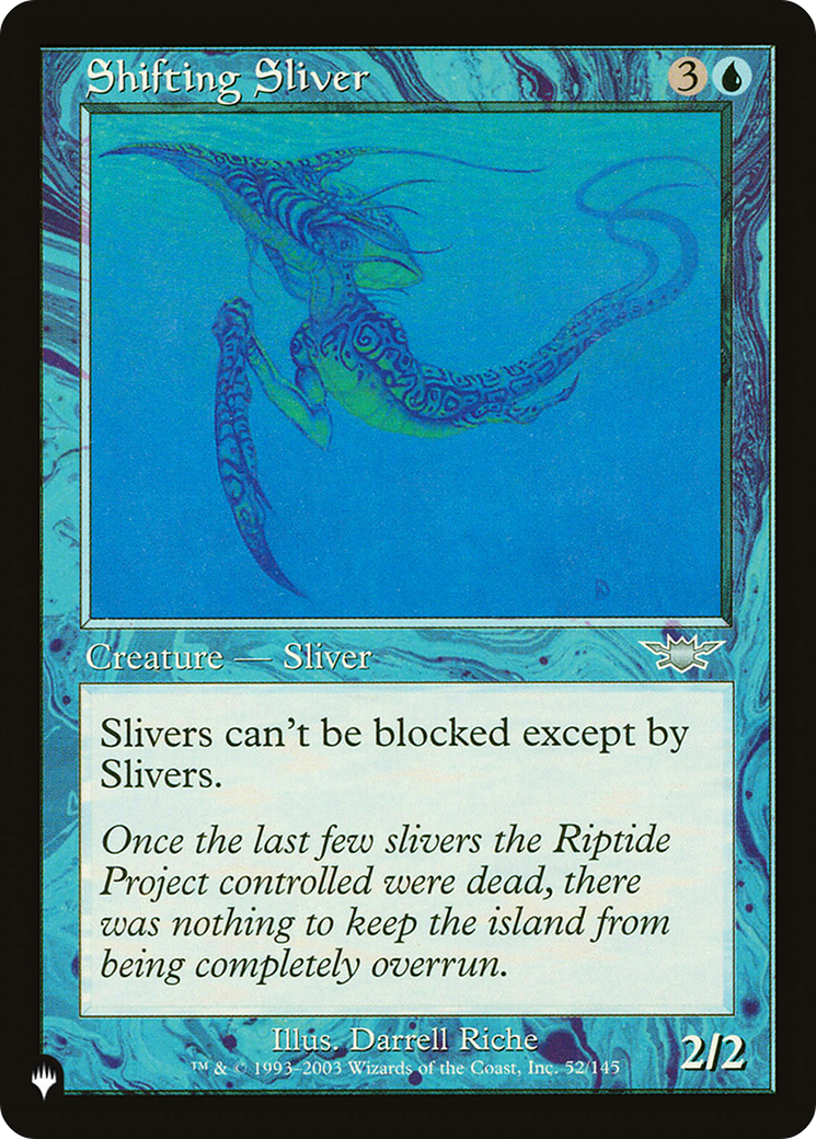 Shifting Sliver [The List] | Dragon's Lair Comics and Fantasy Houston TX