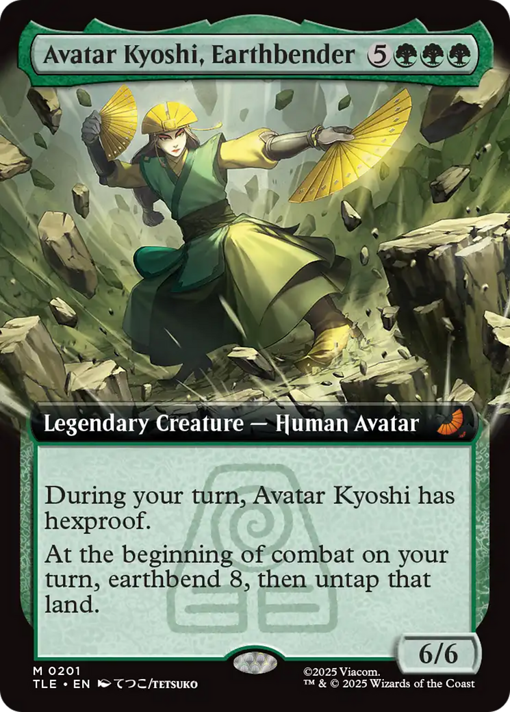 Avatar Kyoshi, Earthbender (Extended Art) [Avatar: The Last Airbender: Eternal-Legal] | Dragon's Lair Comics and Fantasy Houston TX