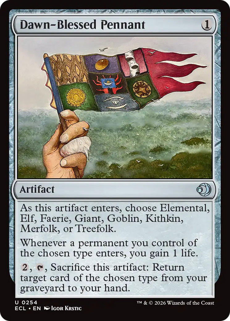 Dawn-Blessed Pennant [Lorwyn Eclipsed] | Odin's Lair