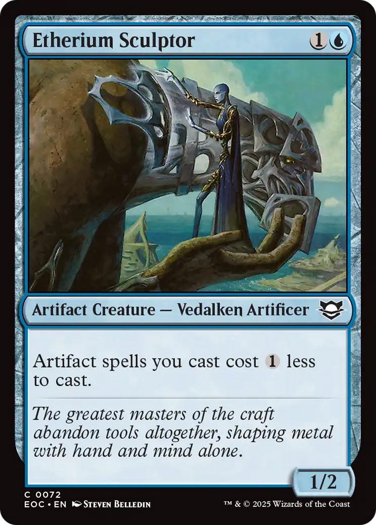 Etherium Sculptor [Edge of Eternities Commander] | Dragon's Lair Comics and Fantasy Houston TX
