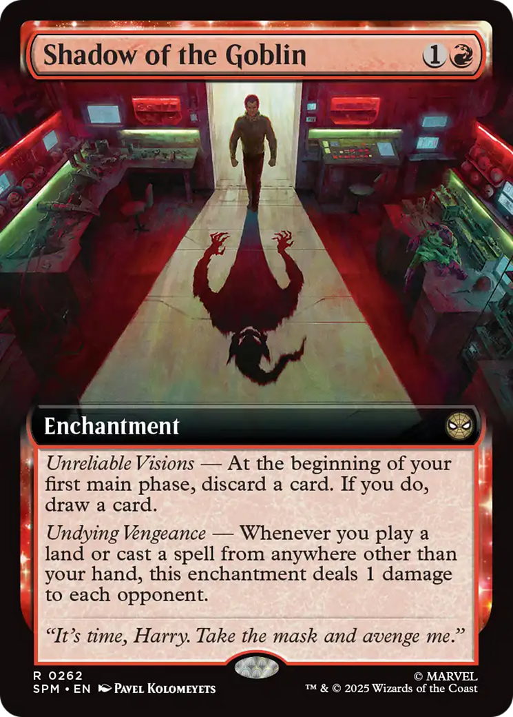 Shadow of the Goblin (Extended Art) [Marvel's Spider-Man] | Dragon's Lair Comics and Fantasy Houston TX