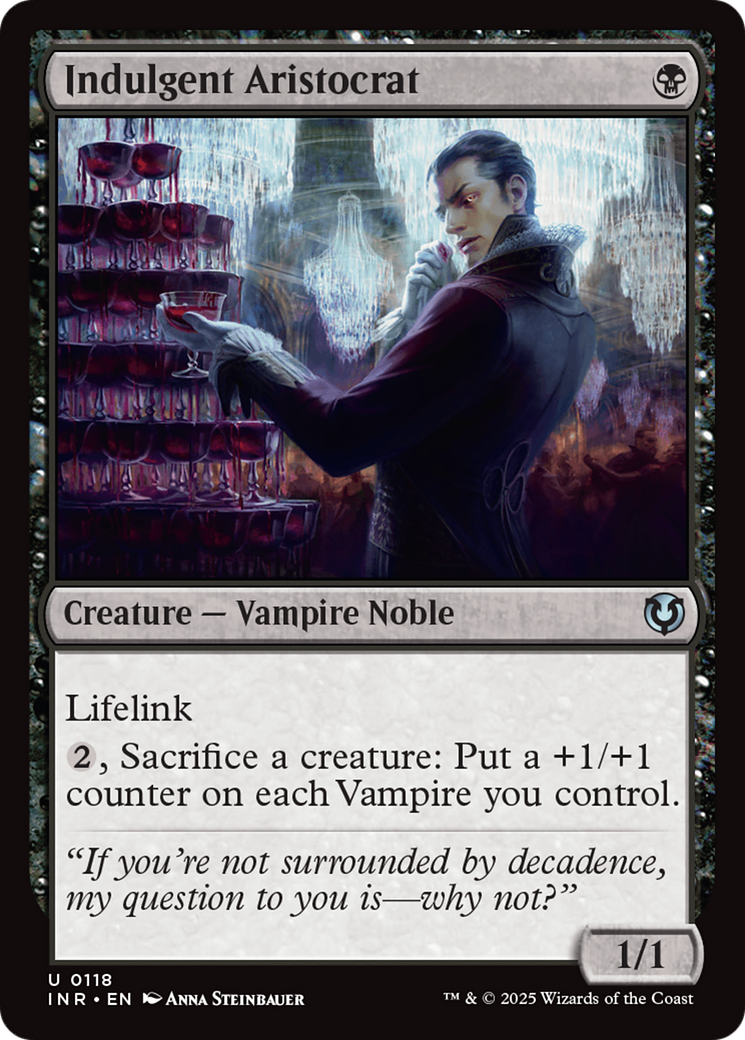 Indulgent Aristocrat [Innistrad Remastered] | Dragon's Lair Comics and Fantasy Houston TX