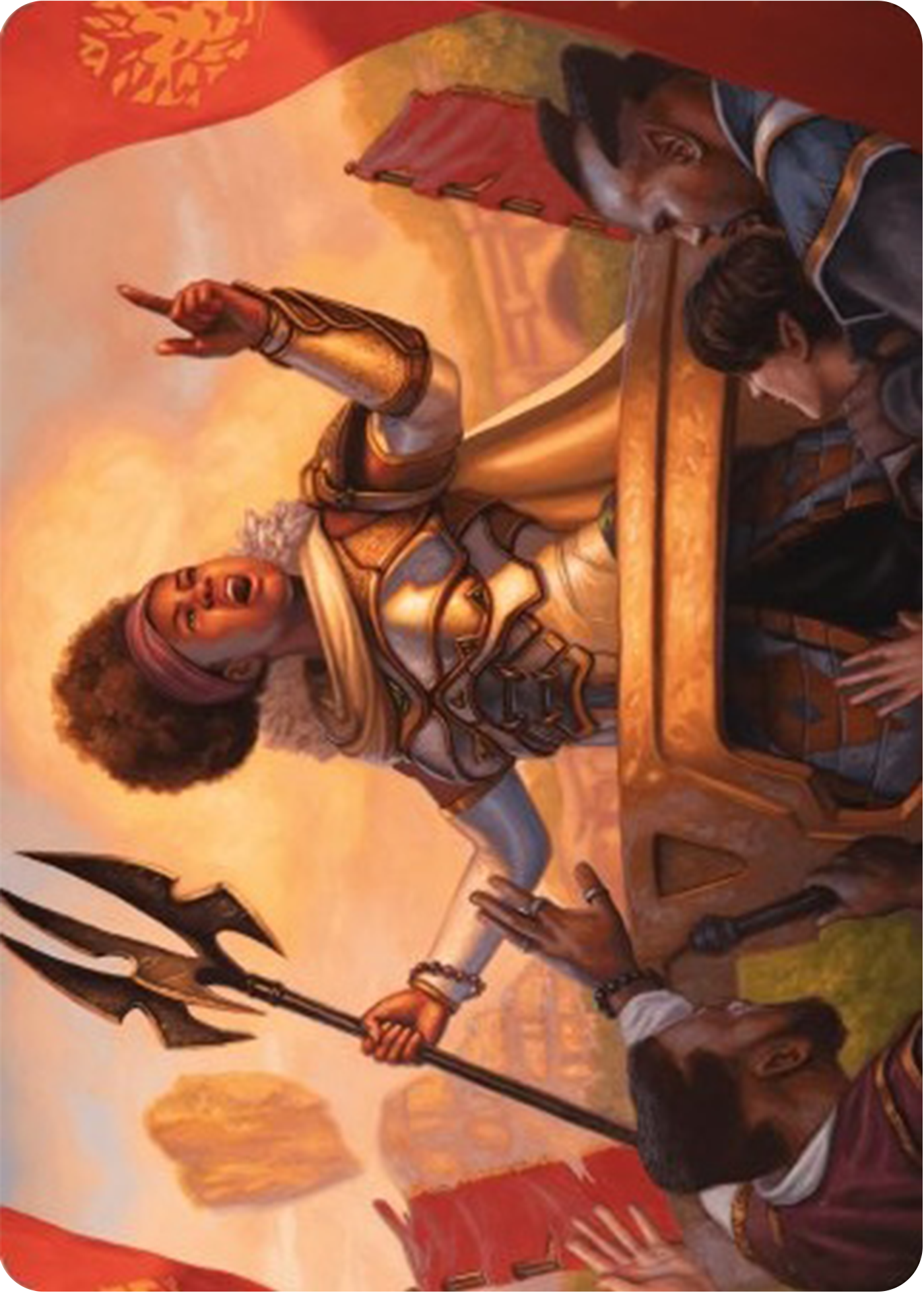 Recruiter of the Guard Art Card [Modern Horizons 3 Art Series] | Dragon's Lair Comics and Fantasy Houston TX