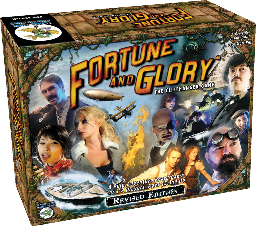 Fortune and Glory: The Cliffhanger Game - Revised Edition | Dragon's Lair Comics and Fantasy Houston TX