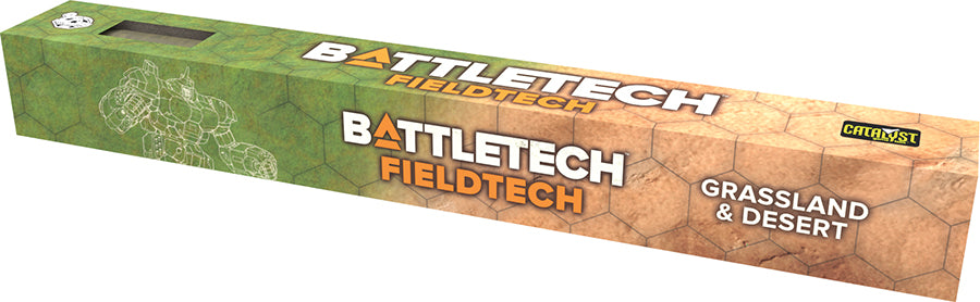Battletech: Battle Mat - FieldTech BattleTech Grasslands/Desert | Dragon's Lair Comics and Fantasy Houston TX