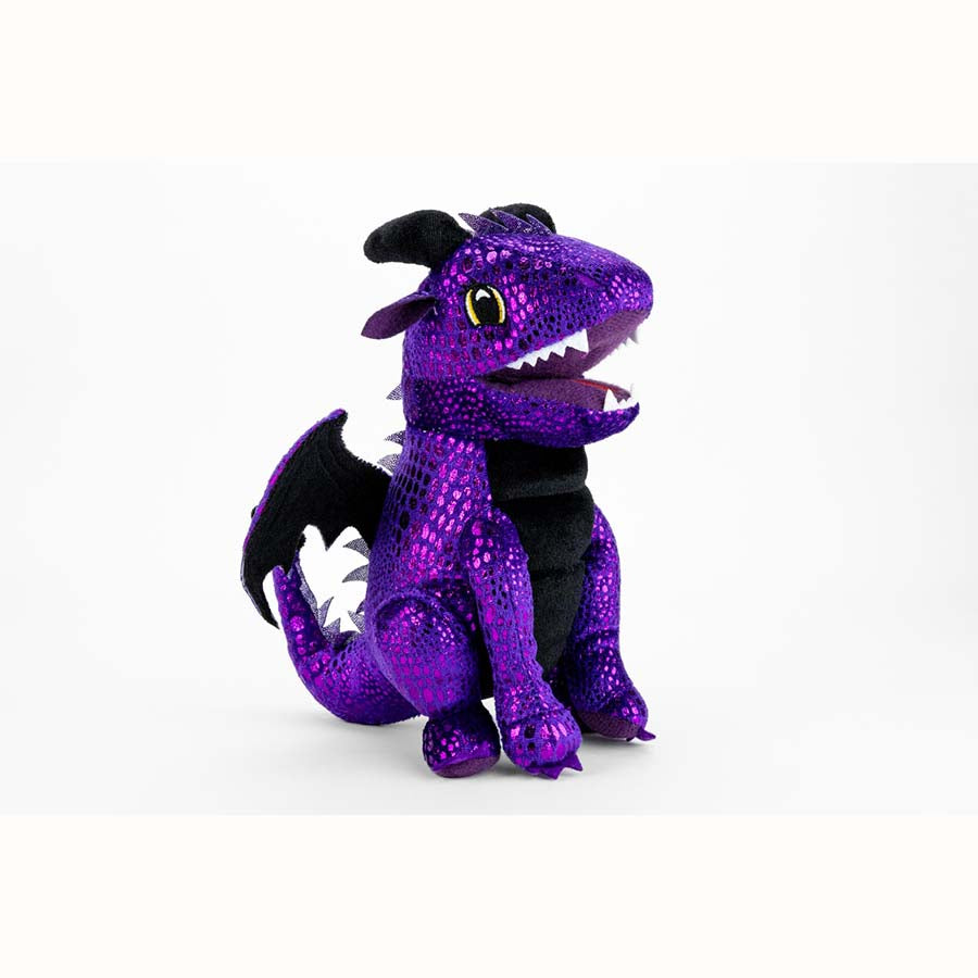 Dragon Plush Dice Bag - Purple | Dragon's Lair Comics and Fantasy Houston TX