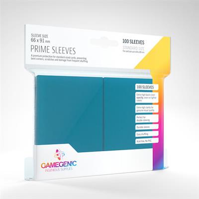 Gamegenic Prime Card Sleeves: Blue | Dragon's Lair Comics and Fantasy Houston TX
