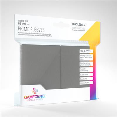 Gamegenic Prime Card Sleeves: Gray | Dragon's Lair Comics and Fantasy Houston TX