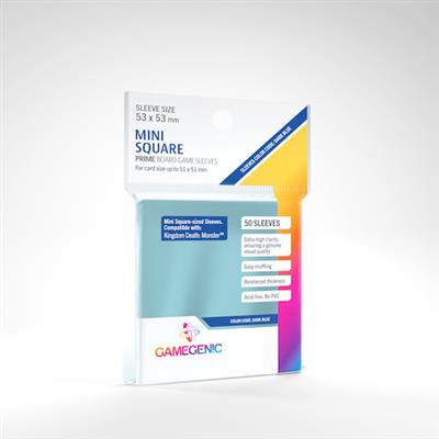 Gamegenic Prime Sleeves: Mini-Square 53 X 53 MM | Dragon's Lair Comics and Fantasy Houston TX