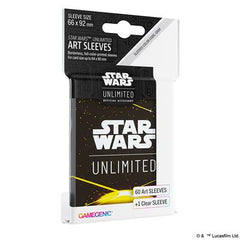 The Star Wars ™: Unlimited Art Sleeves Black Yellow | Dragon's Lair Comics and Fantasy Houston TX
