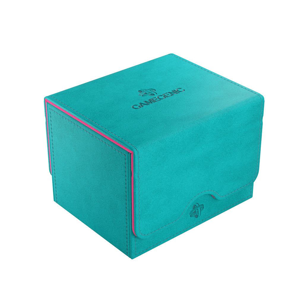 GAMEGENIC SIDEKICK 100+ XL DECK BOX TEAL/PINK | Dragon's Lair Comics and Fantasy Houston TX