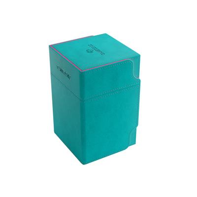 Gamegenic Watchtower 100+ Card Convertible Deck Box: Teal/Pink | Dragon's Lair Comics and Fantasy Houston TX