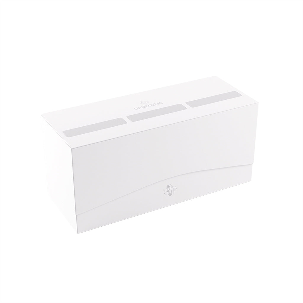 Gamegenic Triple Deck Holder: 240+ Card Deck Box (White) | Odin's Place