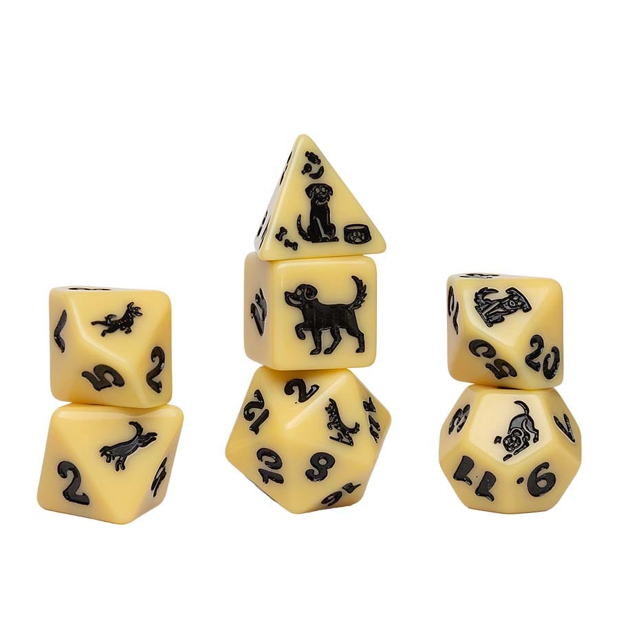Sirius Dice: Poly 7 Animal Dice - Various Designs | Odin's Place
