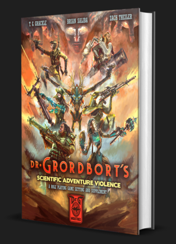 Dr. Grordbort`s: Scientific Adventure Violence Setting Book (5E) | Odin's Place