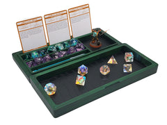 Old School Dice: Dragon's Vault -  Hunter Green | Dragon's Lair Comics and Fantasy Houston TX