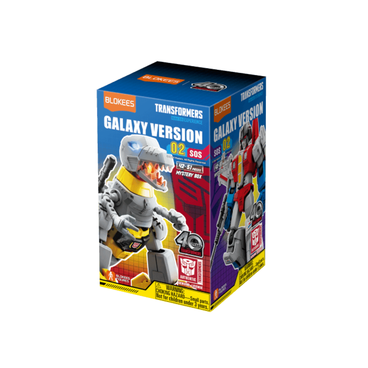 Blokees: Transformers - Galaxy Version 02: S.O.S. Blind Box | Dragon's Lair Comics and Fantasy Houston TX