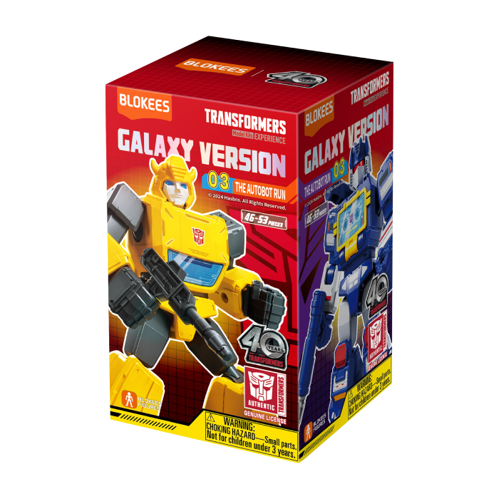 Blokees: Transformers - Galaxy Version 03: The Autobot Run Blind Box | Dragon's Lair Comics and Fantasy Houston TX
