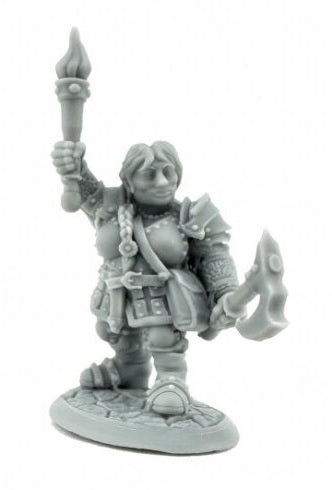 Bones Legends: Hargret Ironthumb, Dwarf Heroine | Dragon's Lair Comics and Fantasy Houston TX