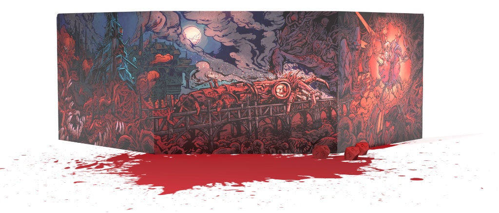 Heart RPG: The City Beneath -  GM Screen | Dragon's Lair Comics and Fantasy Houston TX