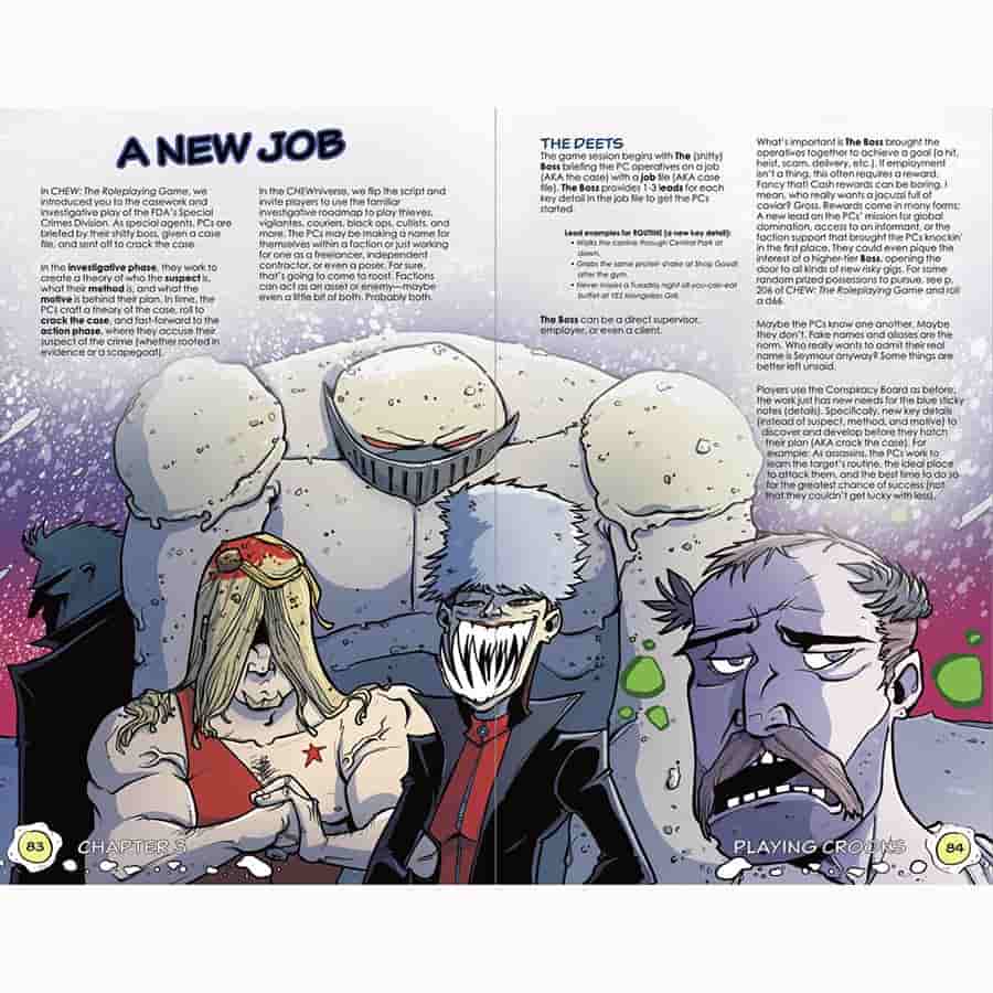 Chew: The Role Playing Game: The Chewniverse | Dragon's Lair Comics and Fantasy Houston TX