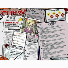 Chew: The Role Playing Game: Character Menus | Dragon's Lair Comics and Fantasy Houston TX