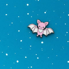 Pink Bat Enamel Pin | Dragon's Lair Comics and Fantasy Houston TX