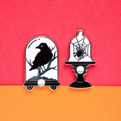 Raven Cloche Enamel Pin | Dragon's Lair Comics and Fantasy Houston TX