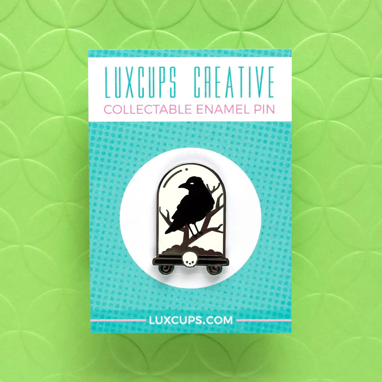 Raven Cloche Enamel Pin | Dragon's Lair Comics and Fantasy Houston TX
